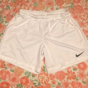 White workout shorts!!